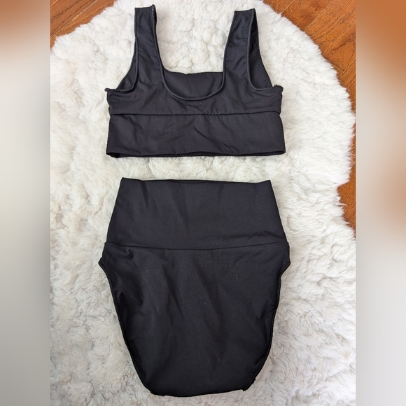 It's Now Cool Contour 2 Piece Bikini Swimsuit Black Xs - Picture 10 of 16